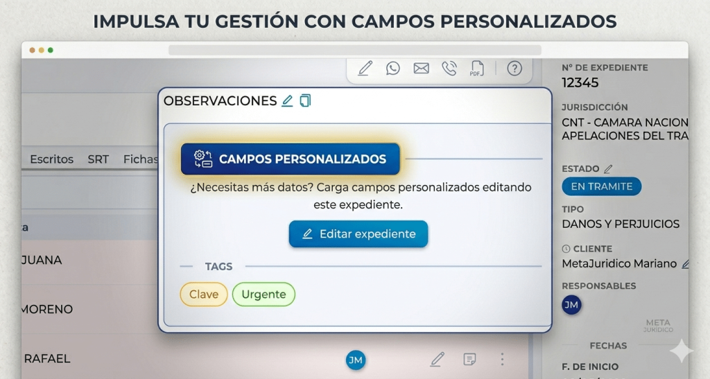 campos personalizados